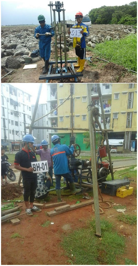Jasa sondir tanah dan soil test untuk perencanaan pondasi CV Mandiri Jaya Beton