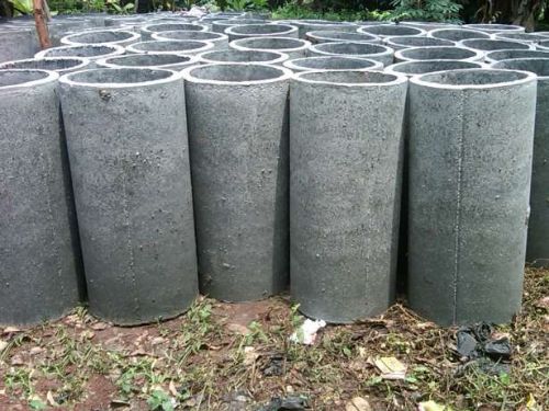 Bentuk buis beton ring gorong-gorong saluran melingkar