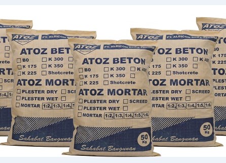 beton ready mix Harga Jual Beton Instan Per Sak Atozmix CV Mandiri Jaya Beton
