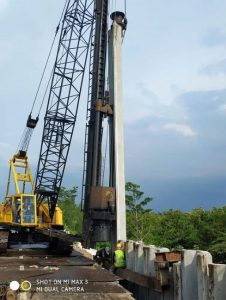pemancangan-sheet-pile-di-cipali